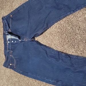 Levi's 501 dark wash